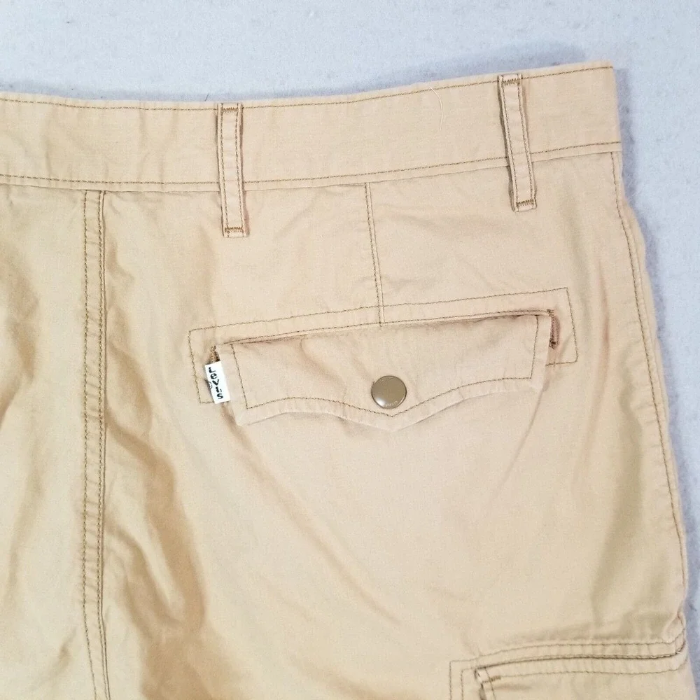 Levi's cargo shorts men's 36x11 beige outdoor‎ Urban grunge